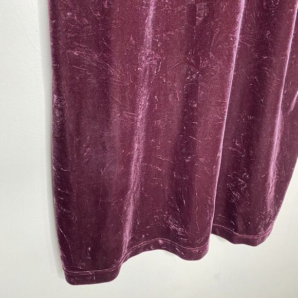 Adidas Originals Pink Velvet Velour High Neck Dress XS - Picture 3 of 11